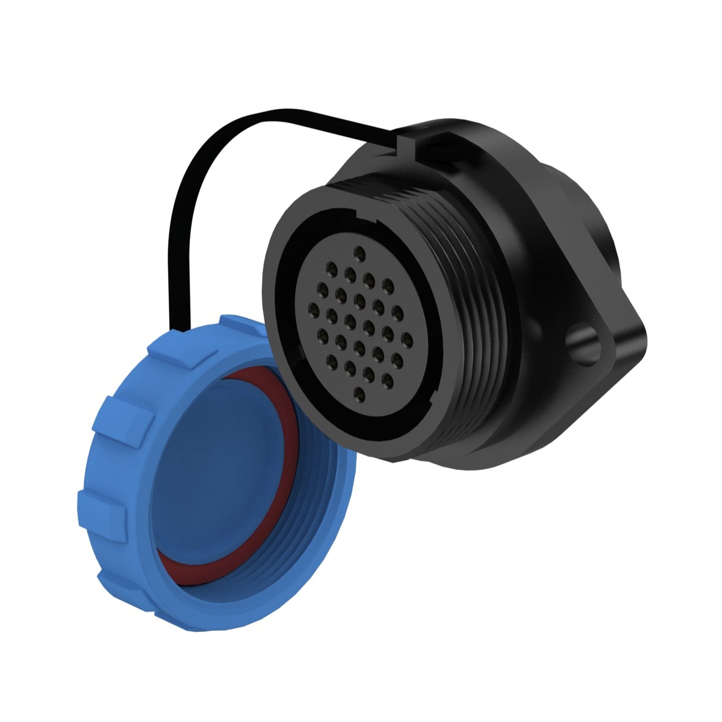 EW SP29 26 Pin Diamond Flange Circular Connector Electrical