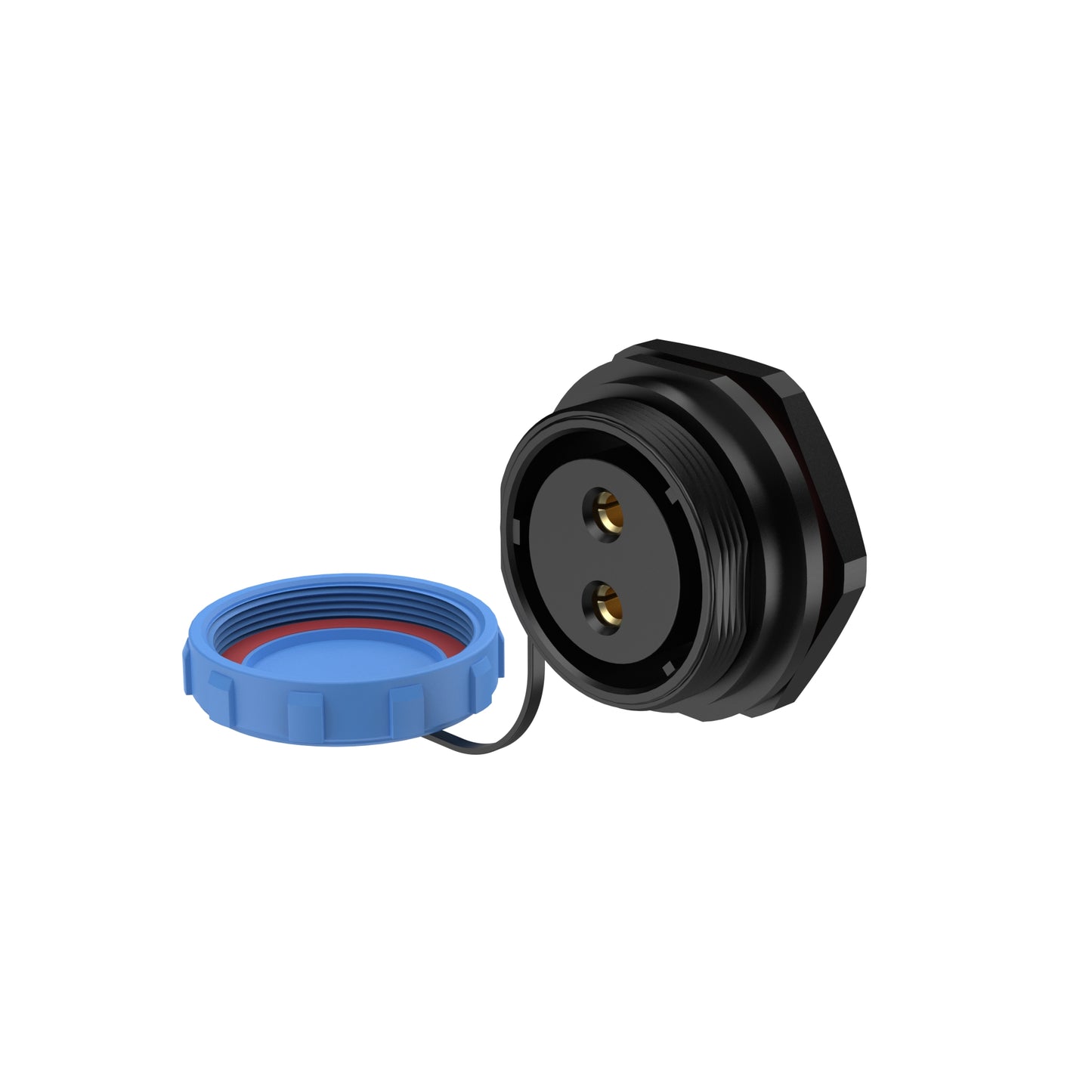 EW SP29 2 Pin Panel Mount Power Connector