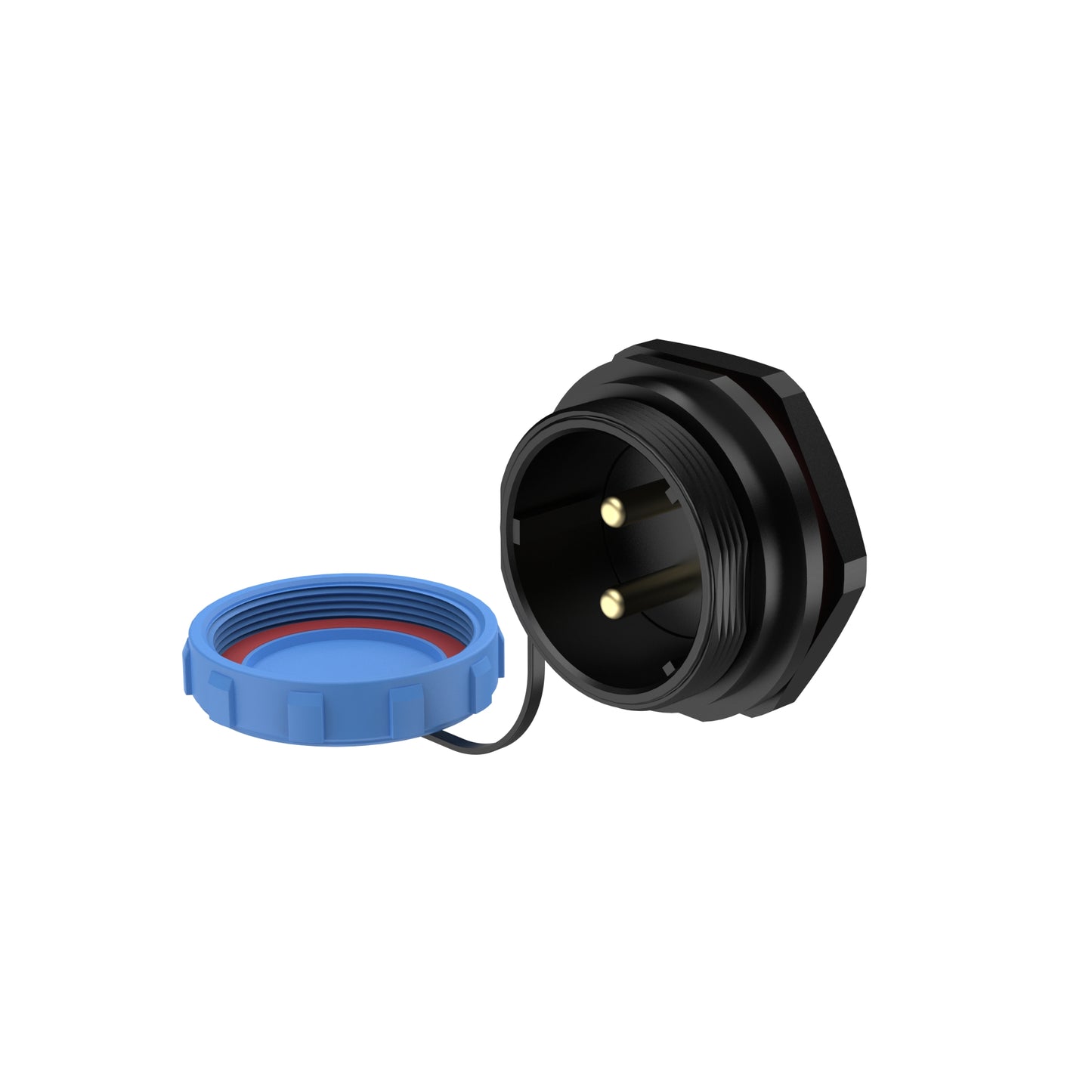 EW SP29 2 Pin Panel Mount Power Connector