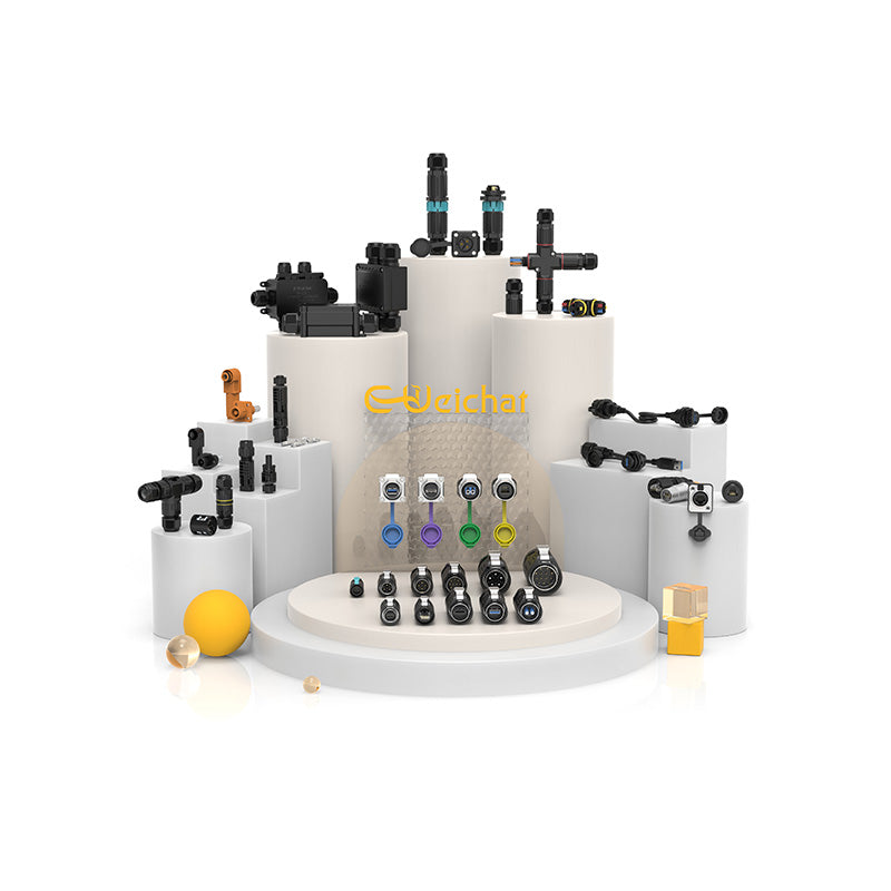 E-Weichat Waterproof Power Signal Aviation Plug Connectors Manufacturer
