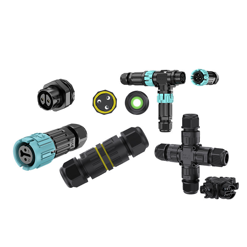 IP68 Waterproof Outdoor Electrical Cable Connectors