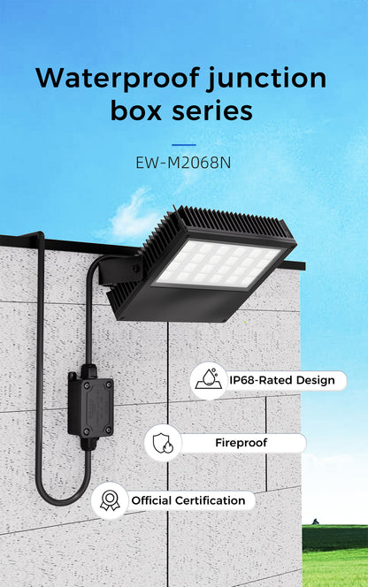 M2068N-2T Waterproof Junction Box With Terminal Block