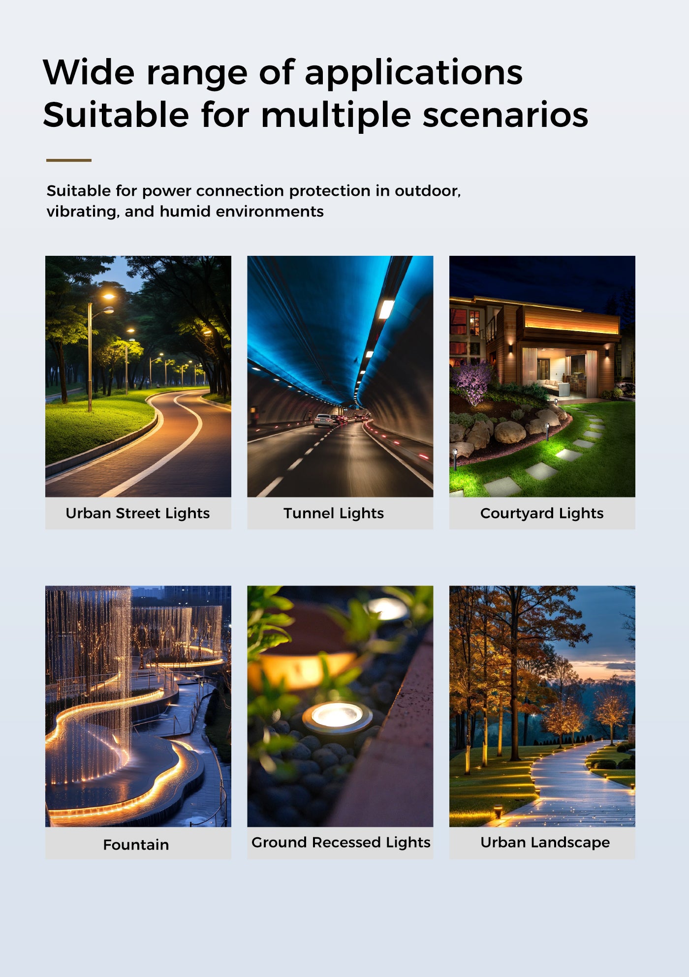 M2068N-2T Waterproof Junction Box With Terminal Block