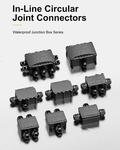 EW M2068(L)-Y 3-Way Junction Box Waterproof IP68