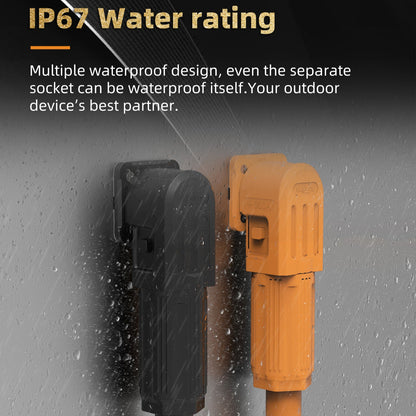 EW IP67 Energy Storage Connector Orange 100A