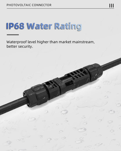 EW PV4 Series 45A Solar Connectors for Solar Panels