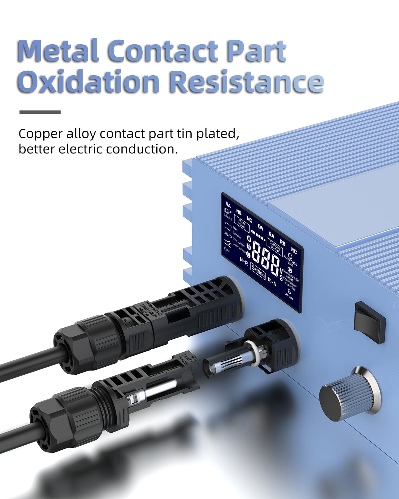 EW PV4 Series 25A MC4 Solar Connectors