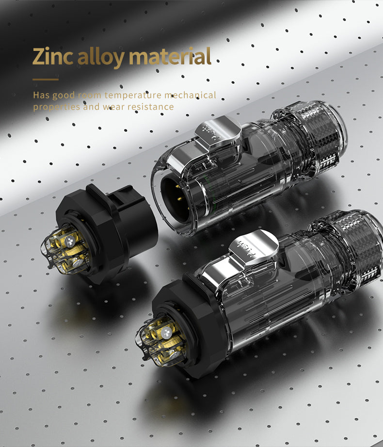 LP20 3+2 Pin Outdoor Waterproof Wire Electrical Connector