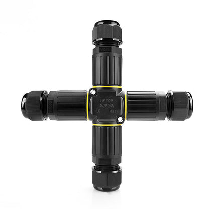 EW P25X 3Pin IP68 Screwless Waterproof Connector