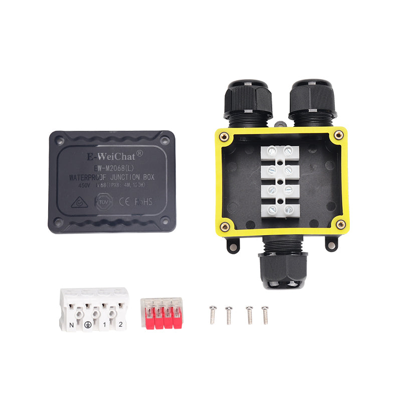 EW M2068(L)-Y 3-Way Junction Box Waterproof IP68