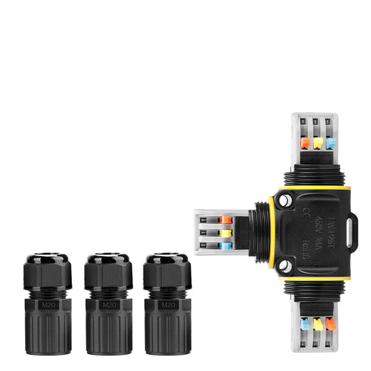 EW P25T 3Pin IP68 Quick Connect Connectors