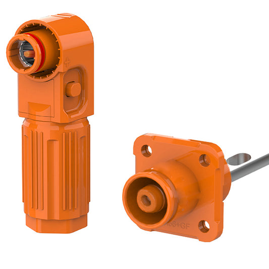 EW High Voltage Battery Energy Storage Connector Orange 300A