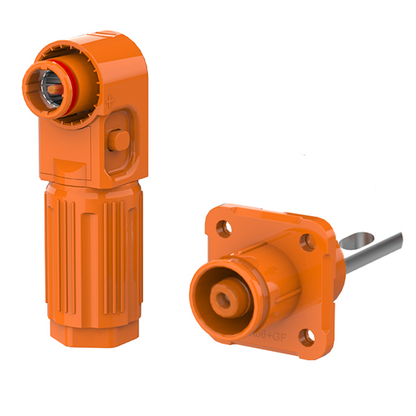 EW High Voltage Battery Energy Storage Connector Orange 300A