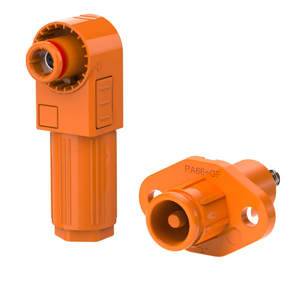 EW IP67 Energy Storage Connector Waterproof Orange 50A