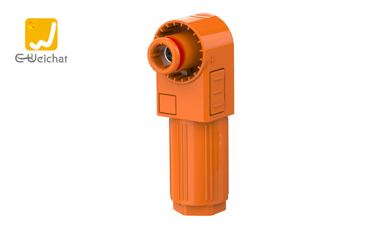 EW IP67 Energy Storage Connector Waterproof Orange 50A