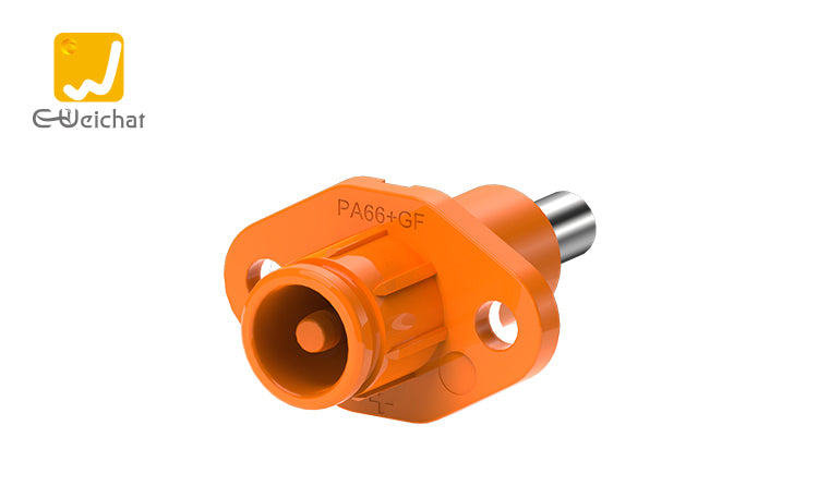 EW IP67 Energy Storage Connector Waterproof Orange 50A