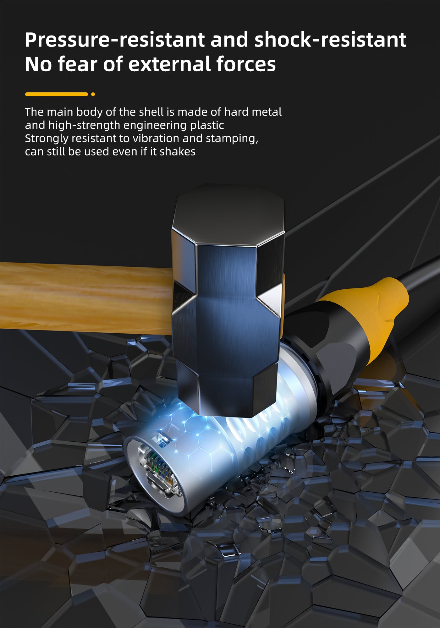 ER-RJ45 Waterproof Signal Data Connectors IP68 CAT6 Jack