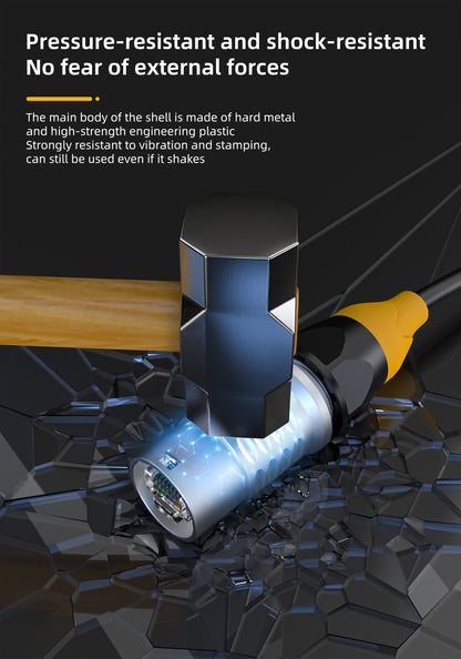 ER-RJ45 Waterproof Signal Data Connectors IP68 CAT6 Jack