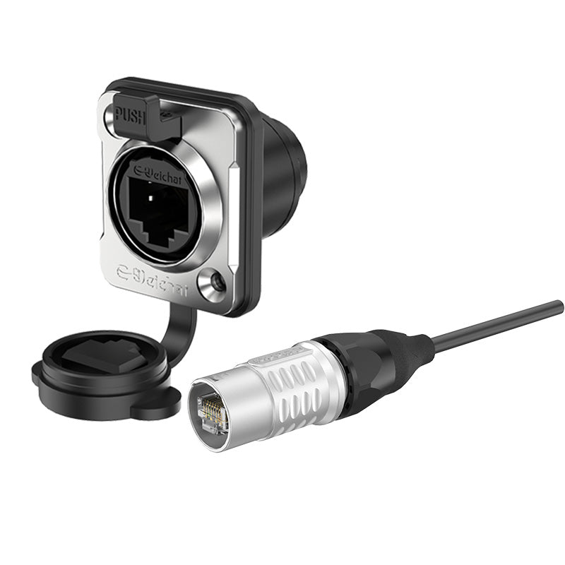 ER-RJ45 Waterproof Plug Connectors Waterproof RJ45 Coupler