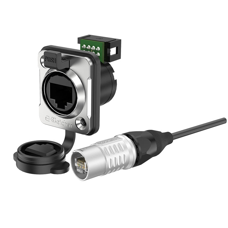 ER-RJ45 Waterproof Plug Connectors Waterproof RJ45 Coupler