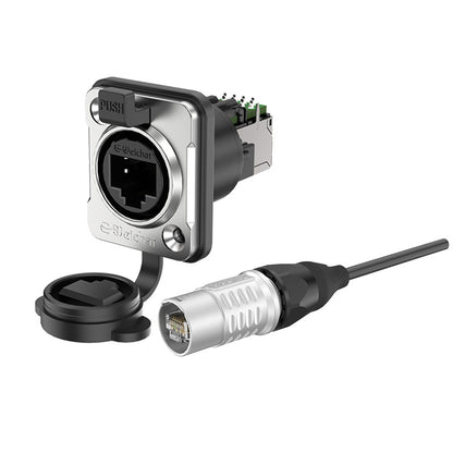 ER-RJ45 Waterproof Plug Connectors Waterproof RJ45 Coupler