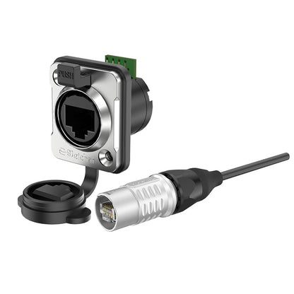 ER-RJ45 Waterproof Plug Connectors Waterproof RJ45 Coupler
