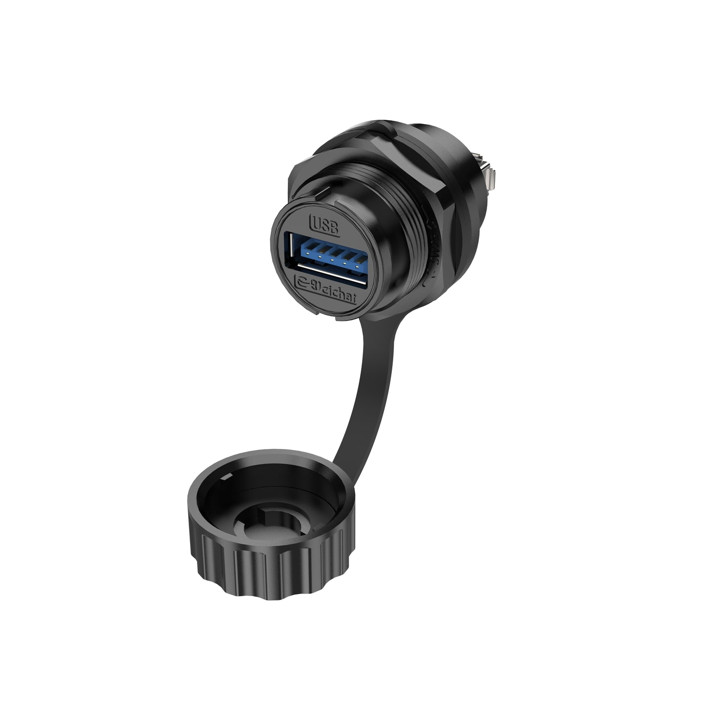 EW USB3.0 Panel Waterproof USB Connector