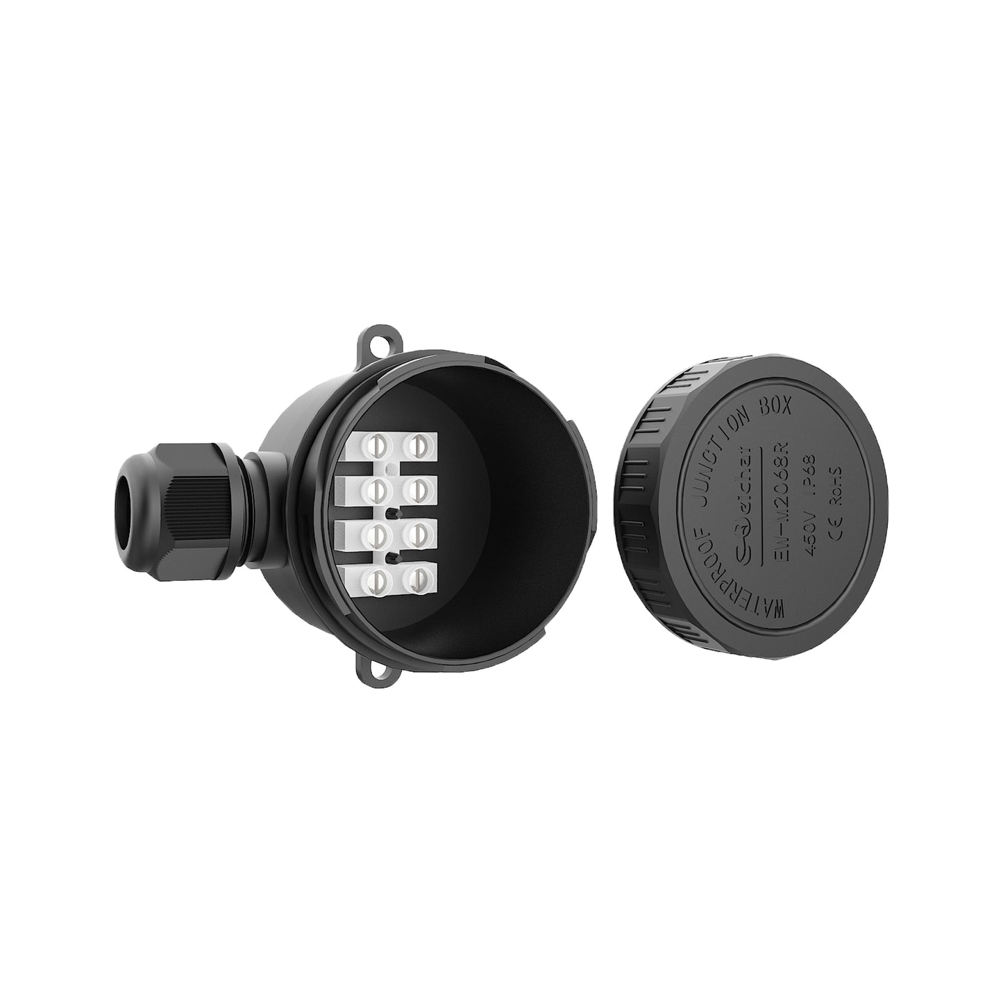 EW M2068R-1T Waterproof Junction Box Outdoor Cable Connector With Terminal Block