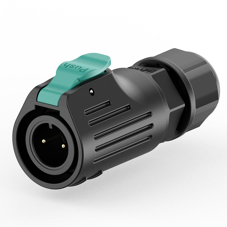 EW LP12 2 Pin Flange Electrical Waterproof Connectors