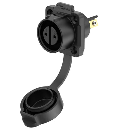 EW LP12 2 Pin Flange Electrical Waterproof Connectors