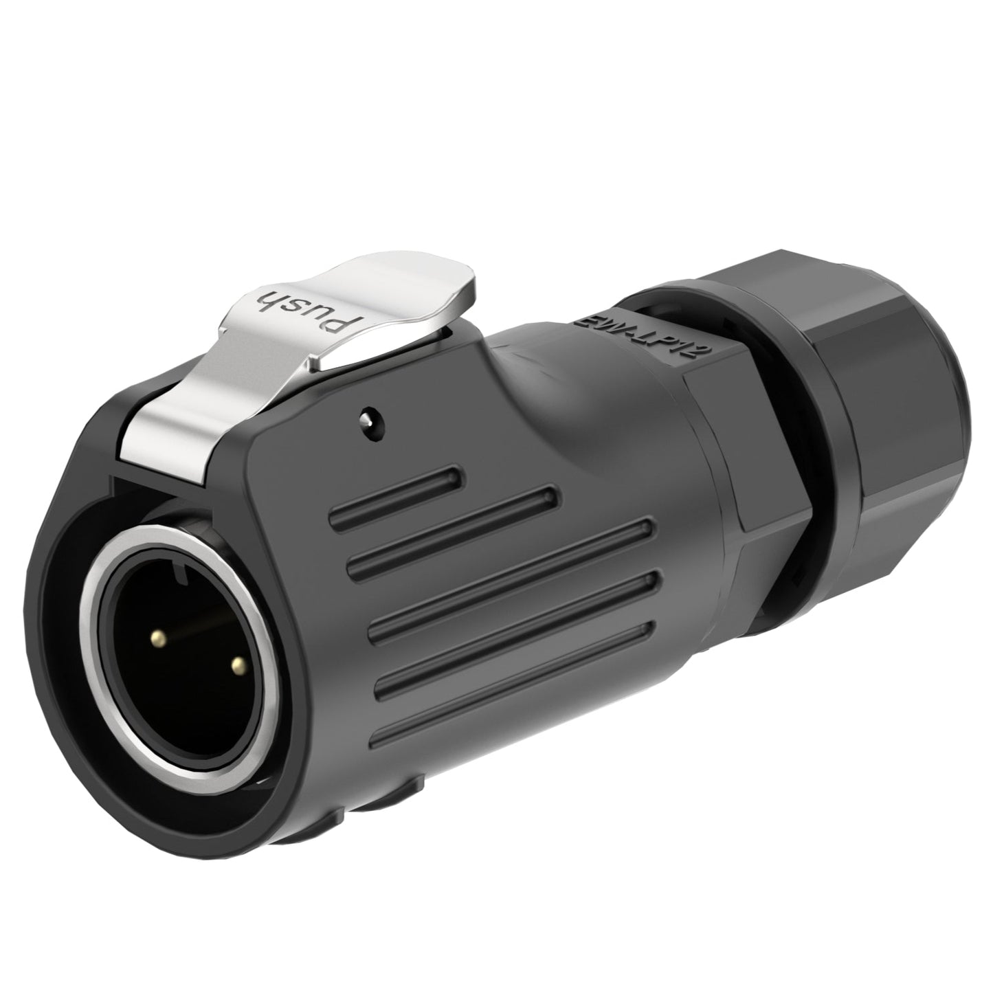 EW LP12 2 Pin Panel Mount Connector Metal