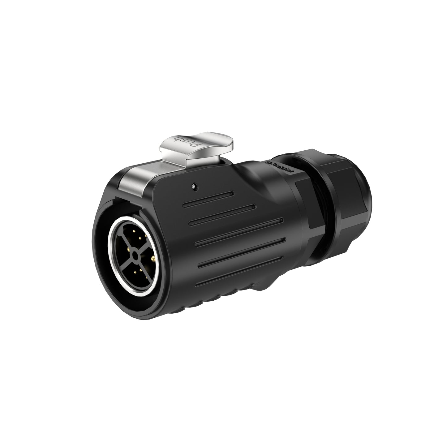 LP20 2+6 Pin Flange Waterproof Inline Connector Aviation Plug