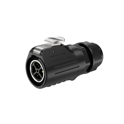 LP20 2+6 Pin Flange Waterproof Inline Connector Aviation Plug