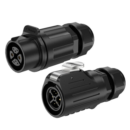 LP20 2+6 Pin Industrial Waterproof Connector IP68 Plug and Socket