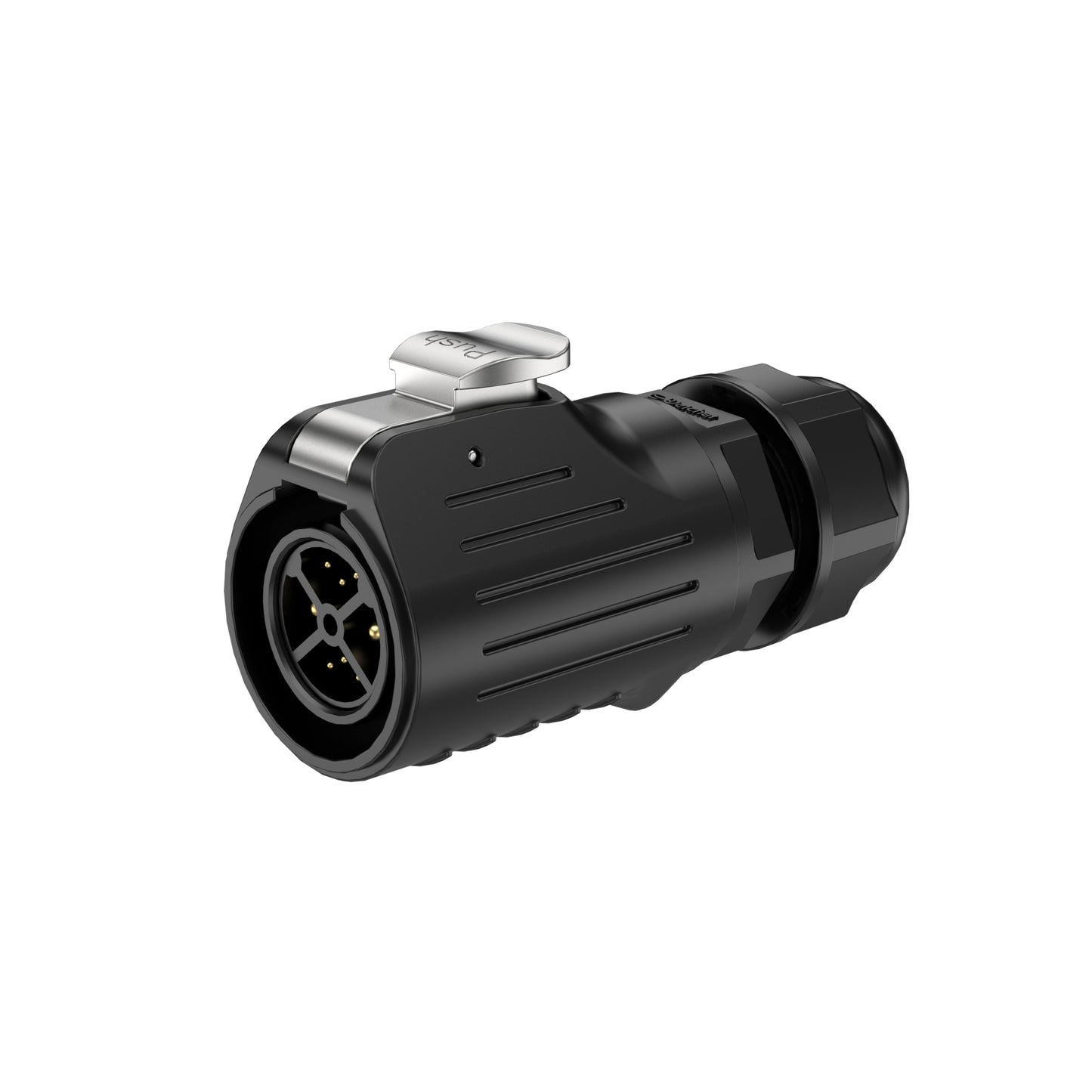 LP20 2+6 Pin Flange Waterproof Inline Connector Aviation Plug