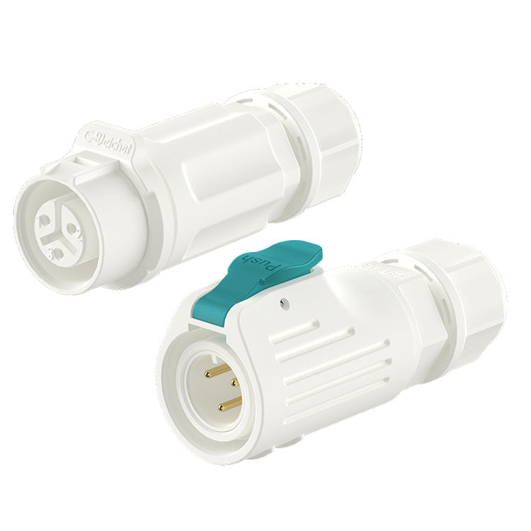 EW LP12 3-poliger wasserdichter Stecker und Buchsenstecker