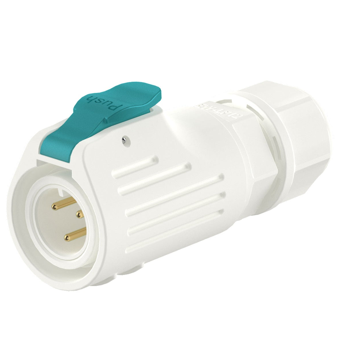 EW LP12 3 Pin White Waterproof Wire Connectors