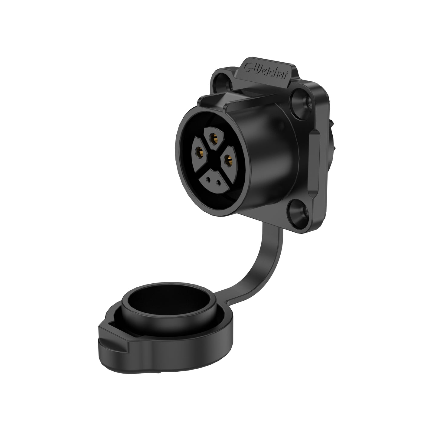 LP20 3+2 Pin Flange Waterproof Aviation Connector Cable Plug