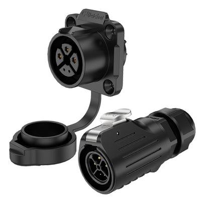 LP20 3+2 Pin Flange Waterproof Aviation Connector Cable Plug