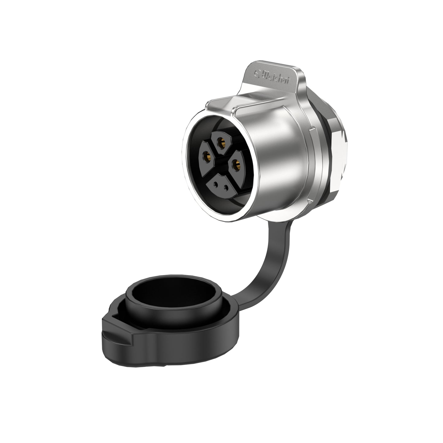 LP20 3+2 Pin Panel Mount Power Waterproof Connector IP68