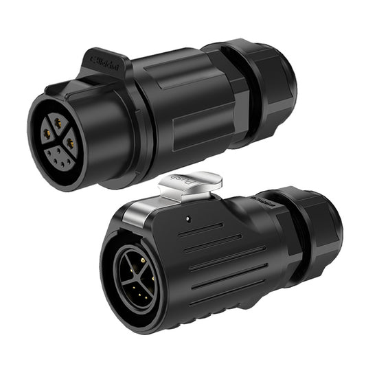 LP20 3+5 Pin Inline IP68 Electrical Waterproof Connectors