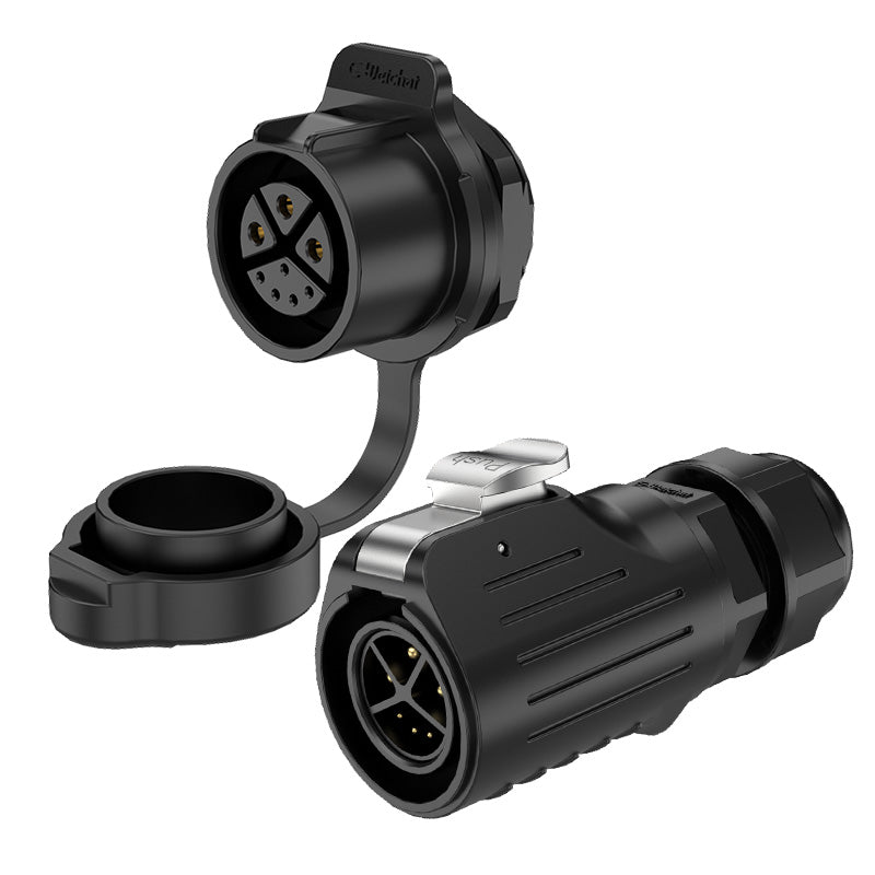 LP20 3+5 Pin Panel Mount Connector Waterproof Plug Connectors