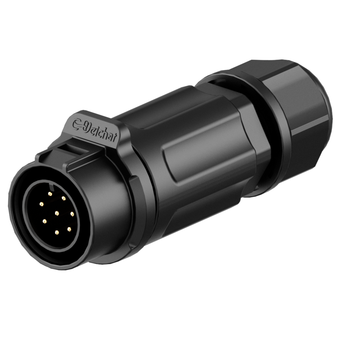 EW LP12 8 Pin Electrical Industrial Waterproof Connectors