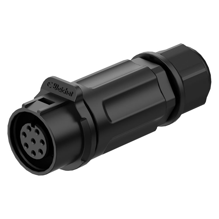 EW LP12 8 Pin Electrical Industrial Waterproof Connectors