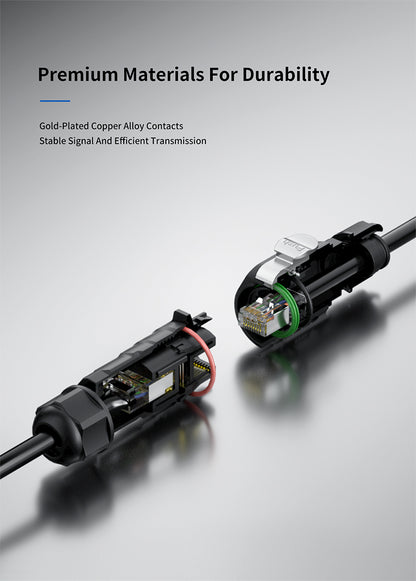 EW LP16S Waterproof RJ45 Connectors