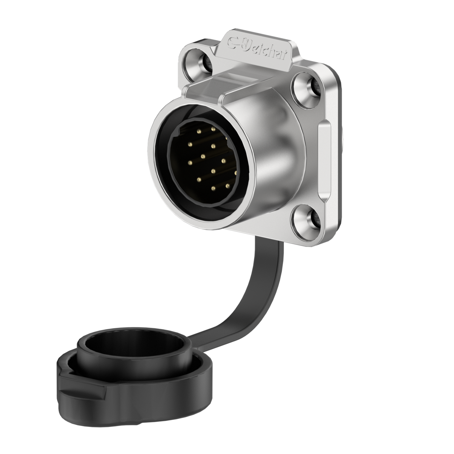 EW LP20 14 Pin Industrial Waterproof Connector Flange