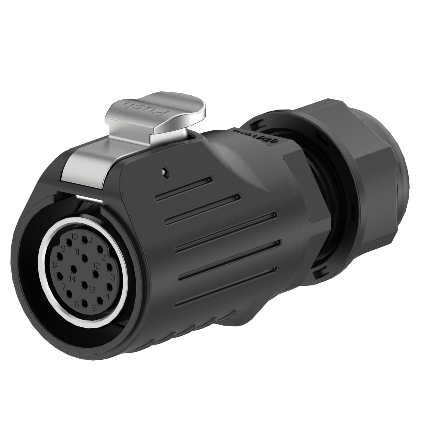 EW LP20 14 Pin Industrial Waterproof Connector Flange