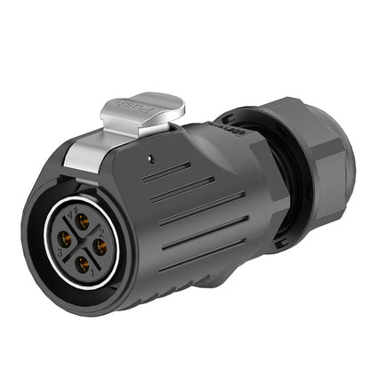 EW LP20 4 Pin Electrical Connector Industrial Waterproof Connector