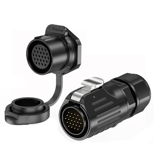 EW LP24 24 Pin Panel Mount Power Connector IP68