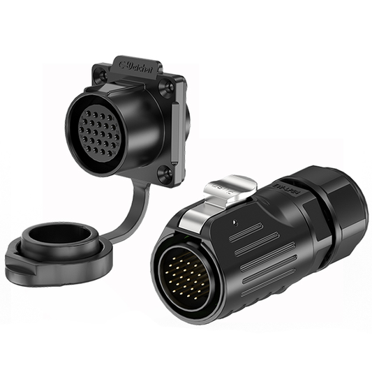 EW LP24 24 Pin Flange Industrial Waterproof Connector